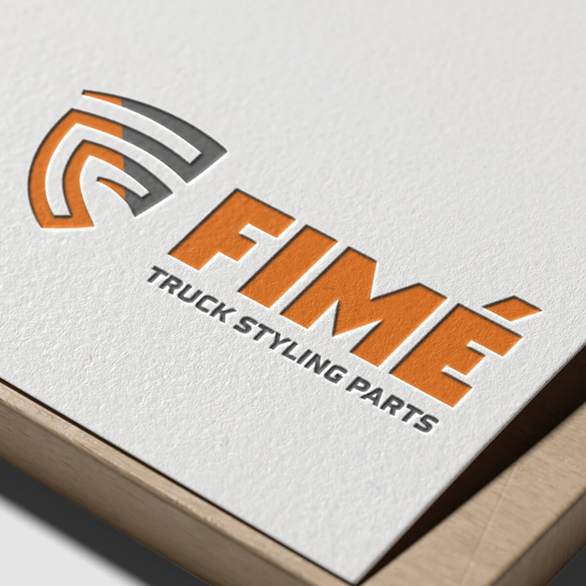 Logo ontwerp voor Fimé truck styling parts lichte versie