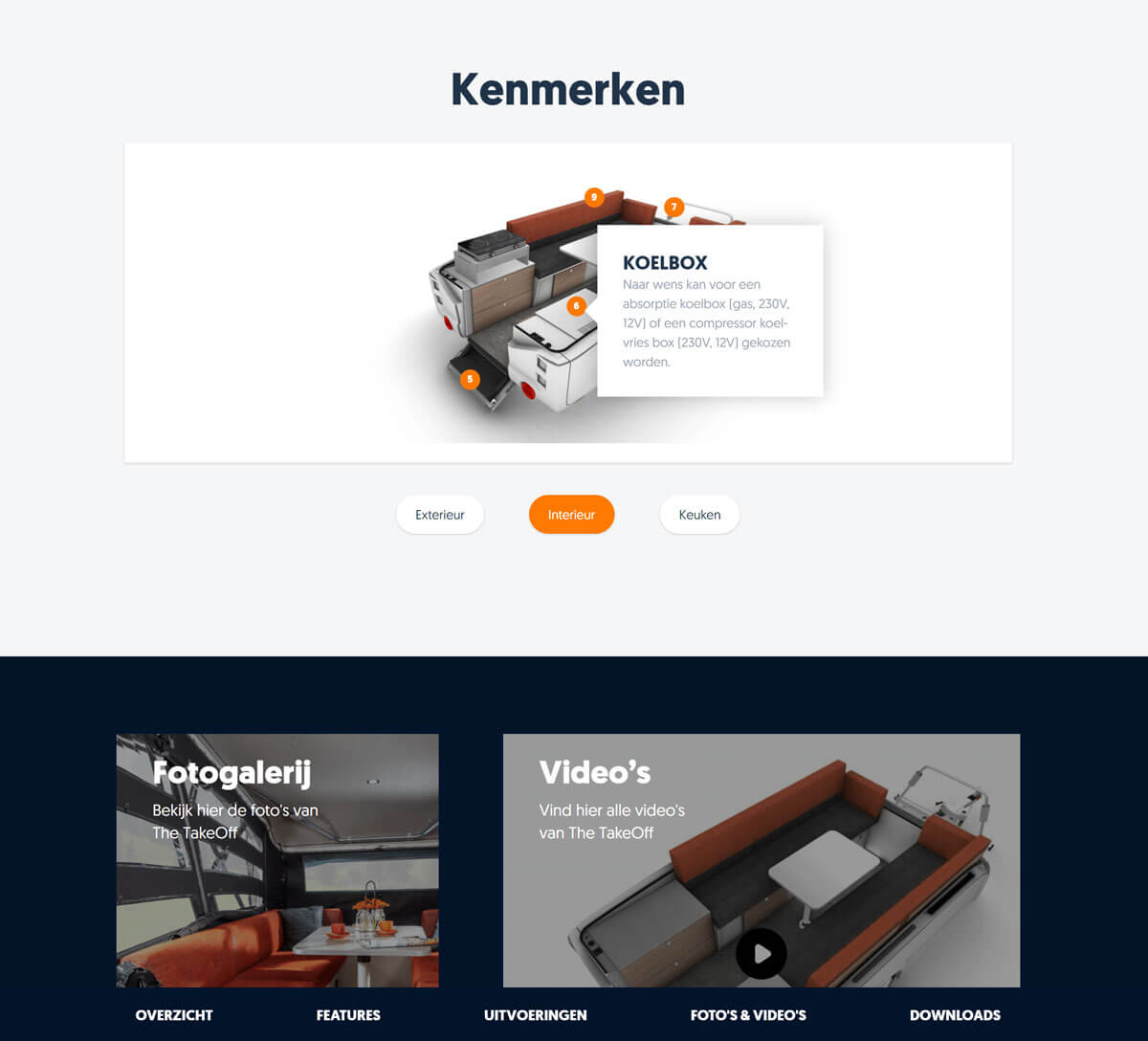 website ontwerp Easy Caravanning