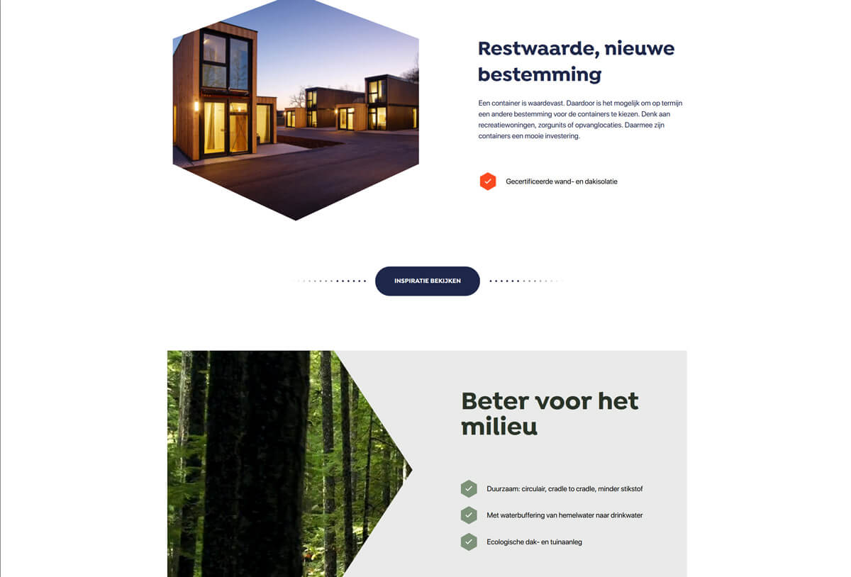 website ontwerp Cube2Live 05